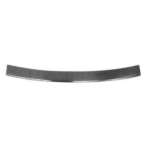 Volkswagen Tiguan Bumper Sill Cover - Rear - Omac - Stainless Steel - Brushed Dark - '16-'22 Volkswagen Tiguan Bumper Sill Cover - Rear - Omac - Stainless Steel - Brushed Dark - '16-'22